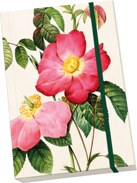 Note Book A5 - Vintage Rose Design